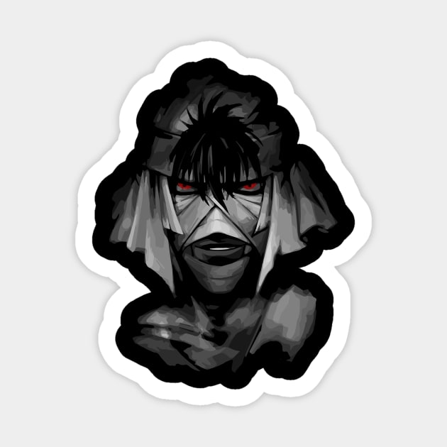 Makoto Shishio Sticker by epyongart